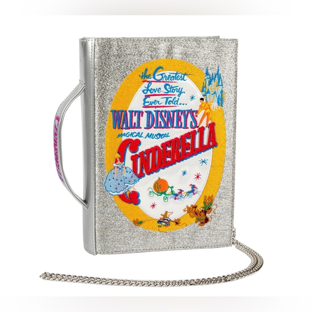 NWT Danielle Nicole Disney’s Cinderella book like clutch crossbody